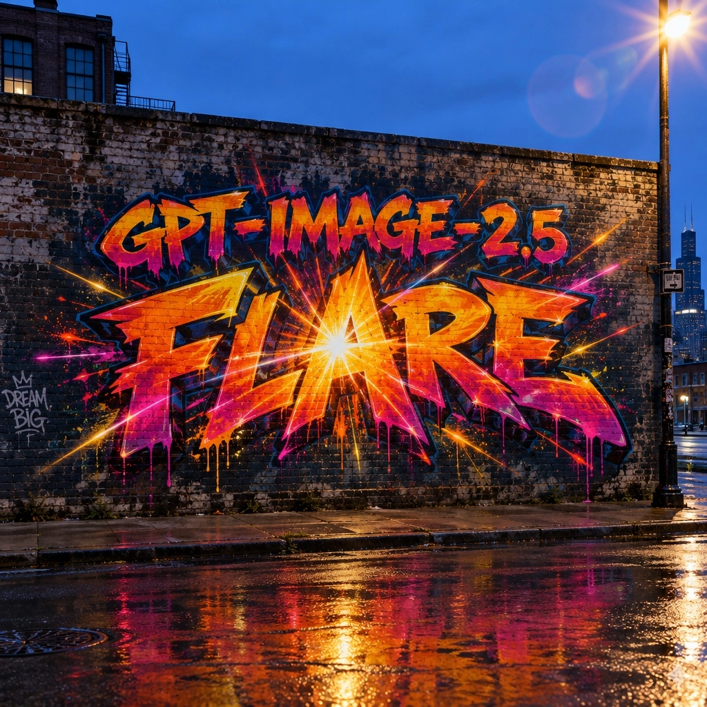 GPT Image-2.5 Flare - AI generated image example