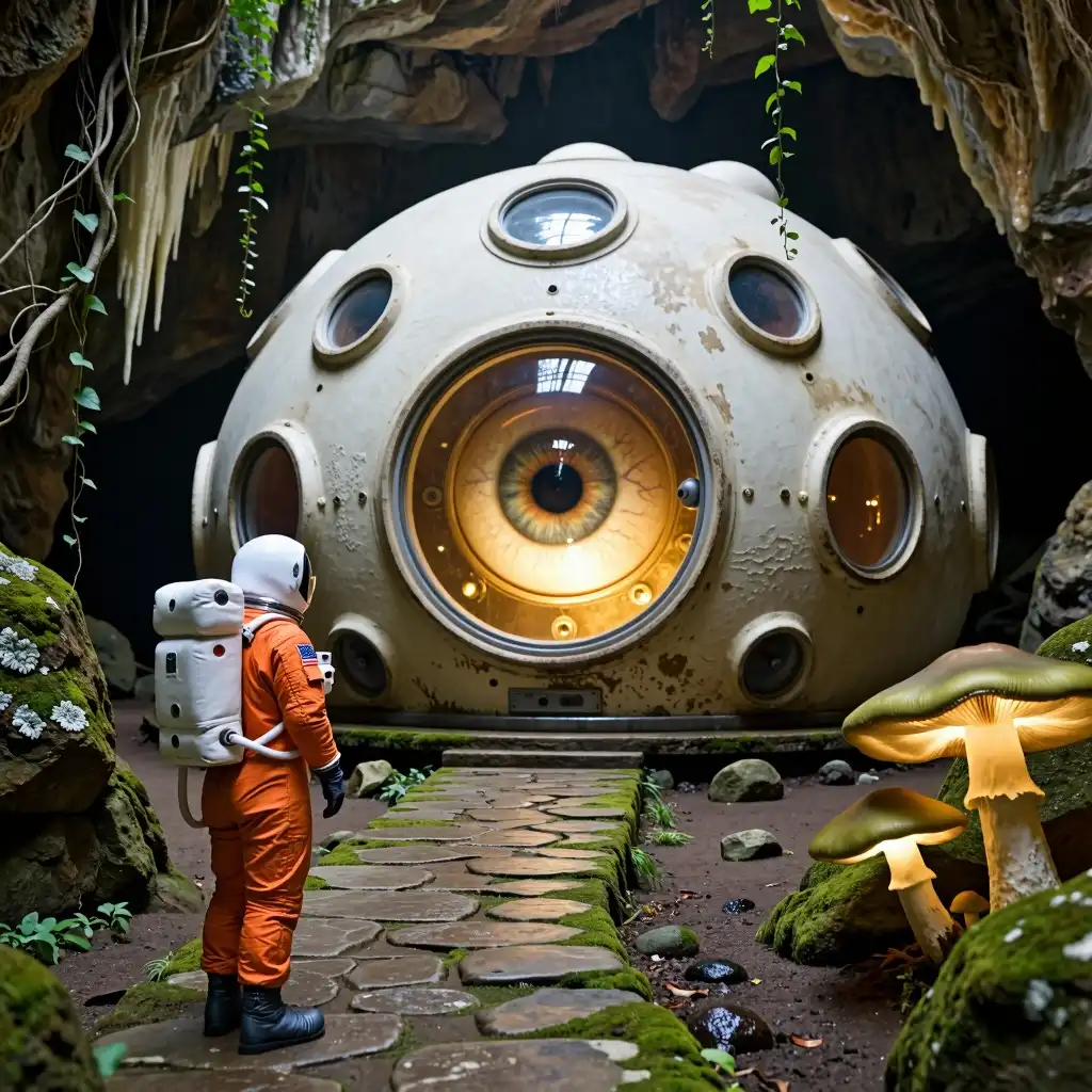 Dark Beast - AI generated image example