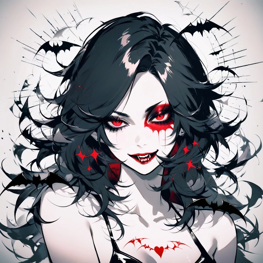 Ashley_Graves as a vampire