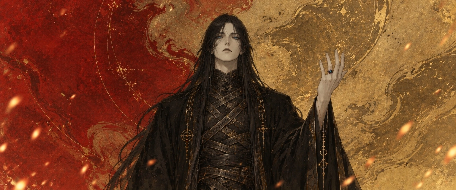 Rendered in a dark esoteric rpg hand drawn style style using ink pens with hints of old Yoshitaka Amano final fantasy im