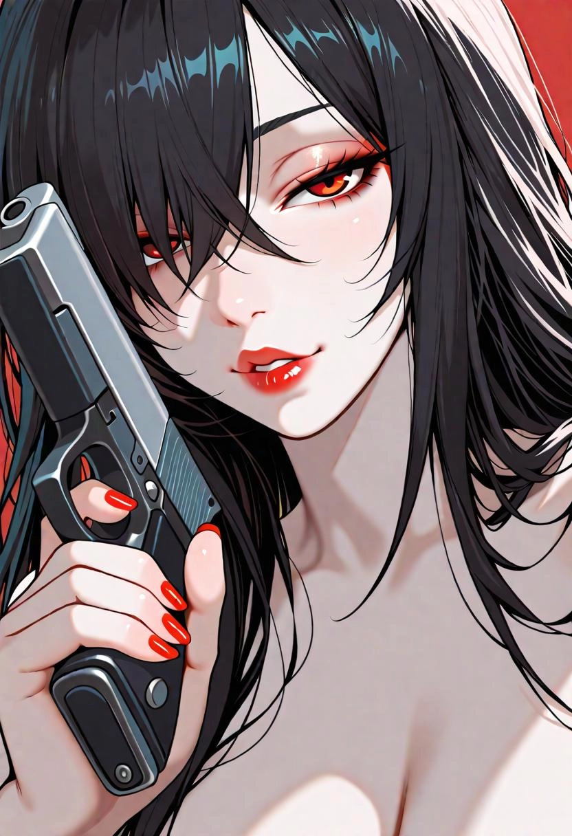 masterpiece, best quality, amazing quality, very aesthetic, detailed eyes, perfect eyes, realistic eyes, red eyes, (flat