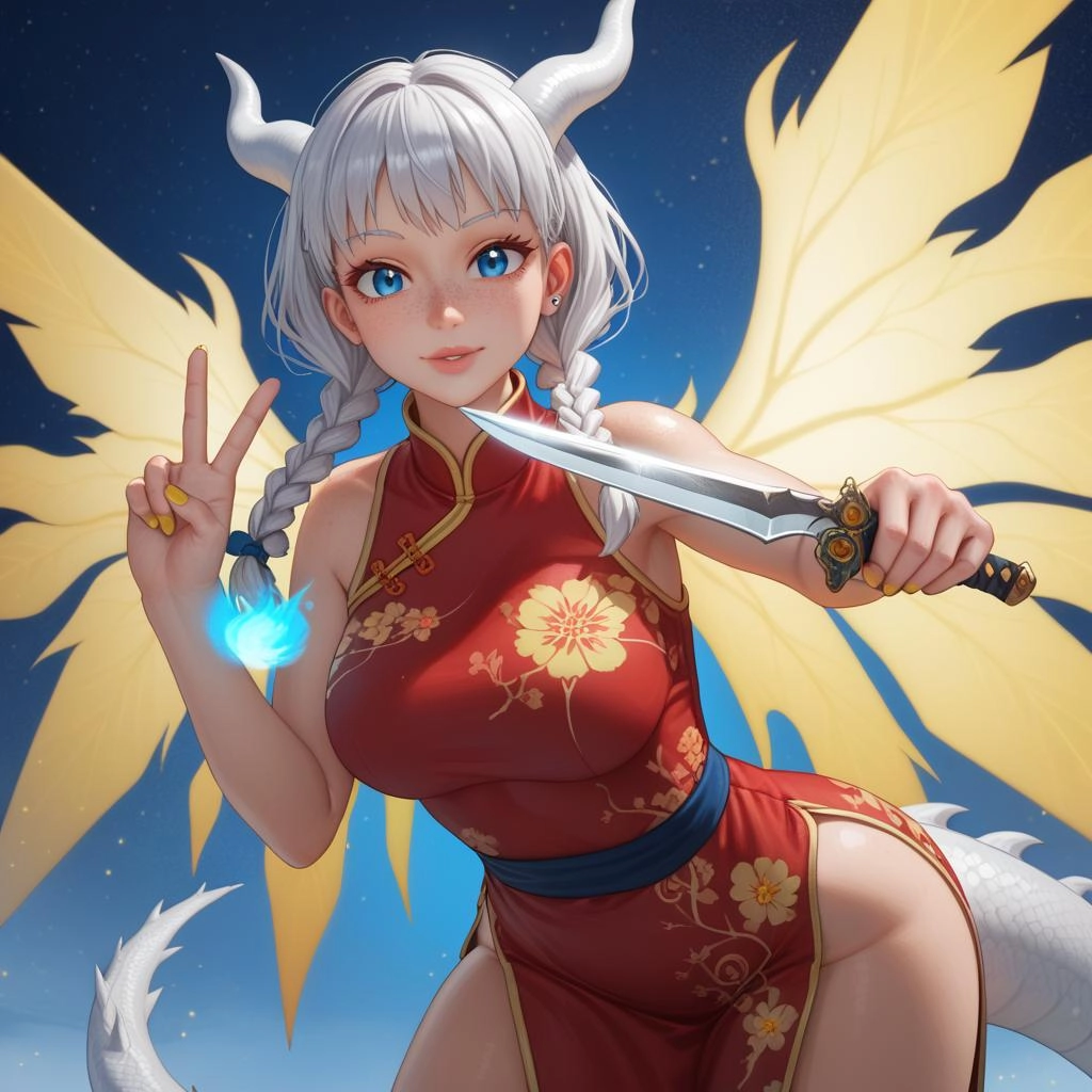 masterpiece, best quality, very aesthetic, absurdres,  portrait, freckles, perfect face, pretty girl, perfect hands, lo-