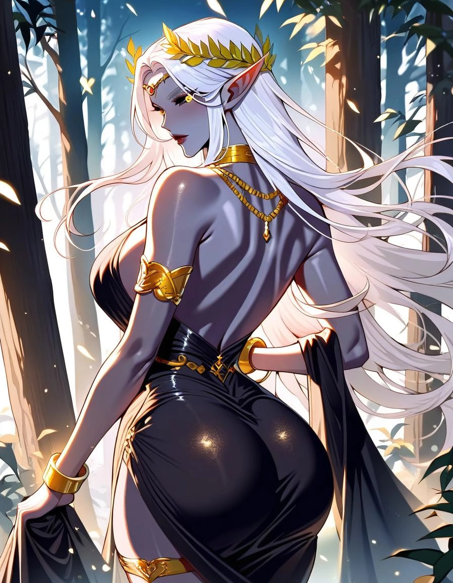 1 woman, sexy, seductive, busty, voluptuous, gorgeous, curvy, mature, milf, masterpiece, best quality, 1girl, solo, absu