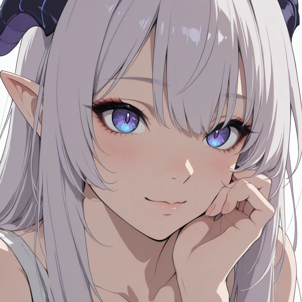 Create a image of a dragon girl in anime style, reverse 1999