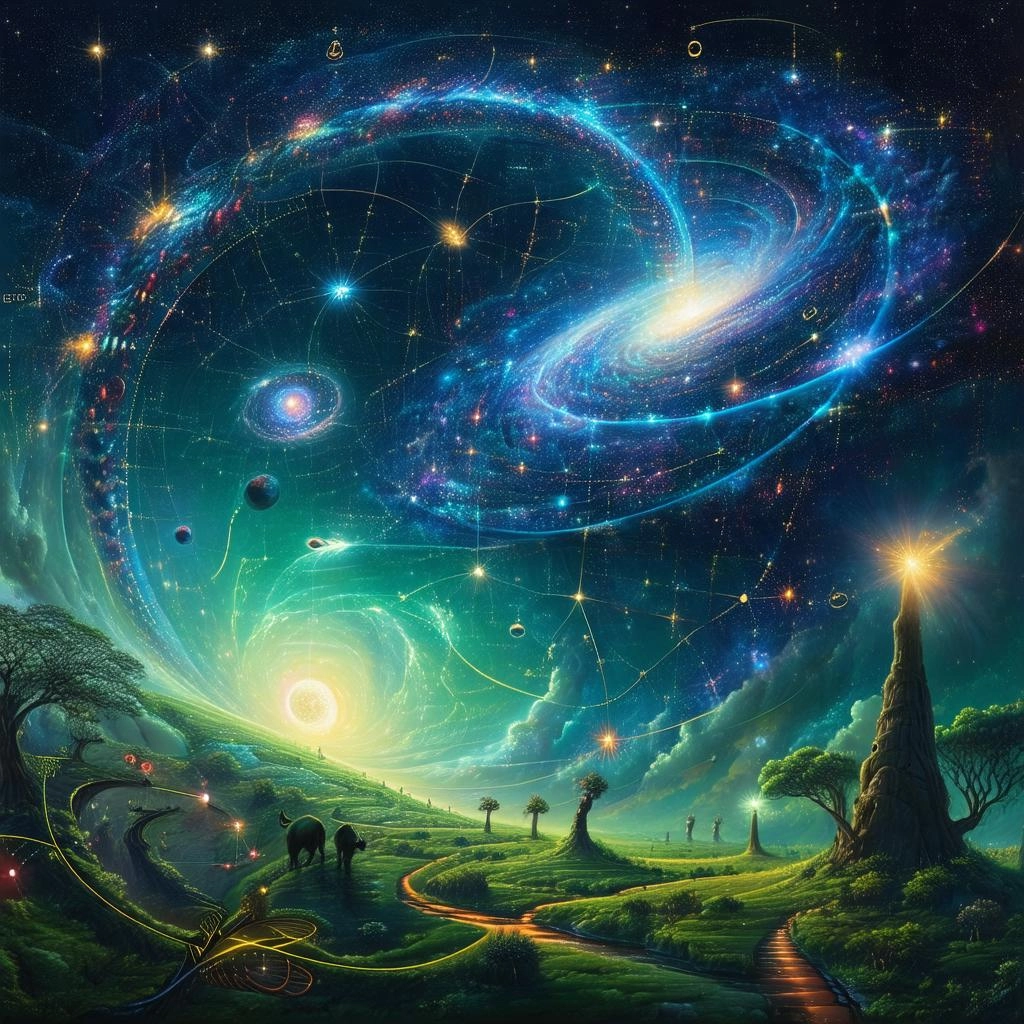 The universe works on a math equation
That never even ever really even ends in the end
Infinity spirals out creation
We'