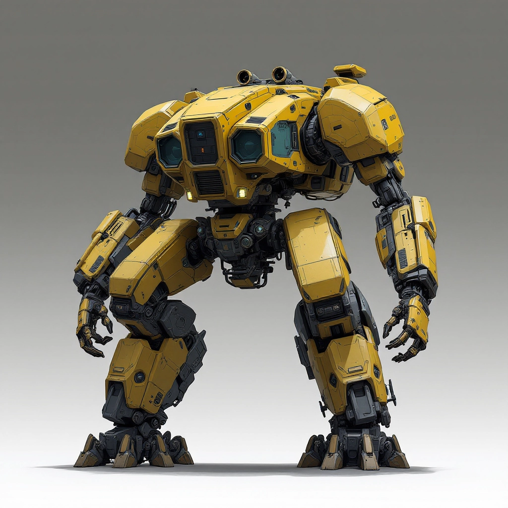 Battletech battlemech bipedal, digitigrade. 