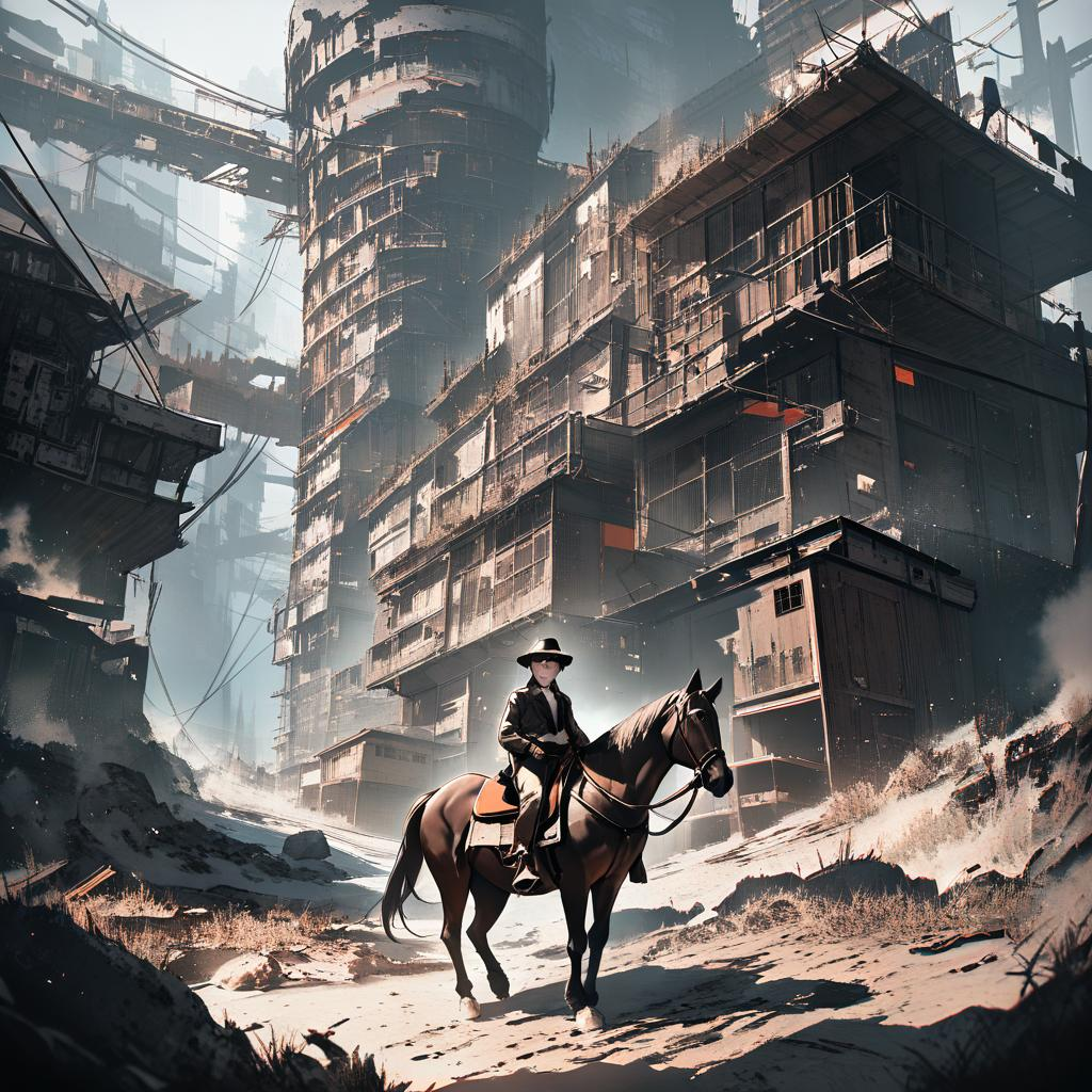 cowboy-riding-a-horse-while-in-an-old-western-abandoned-town-prospecting-an-old--r5rczq1