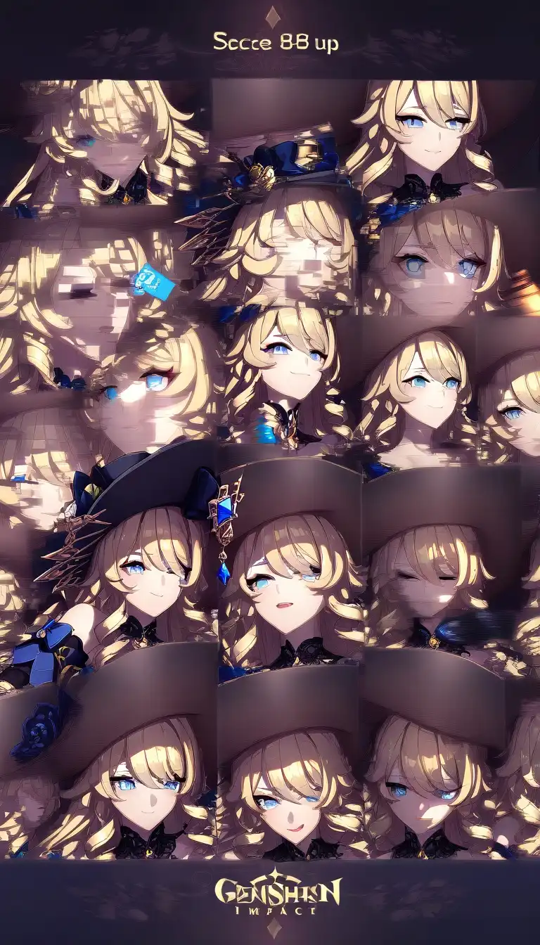 RouWei image: score_9, score_8_up, score_7_up, score_6_up, source_anime, 1girl, navia (genshin impact),