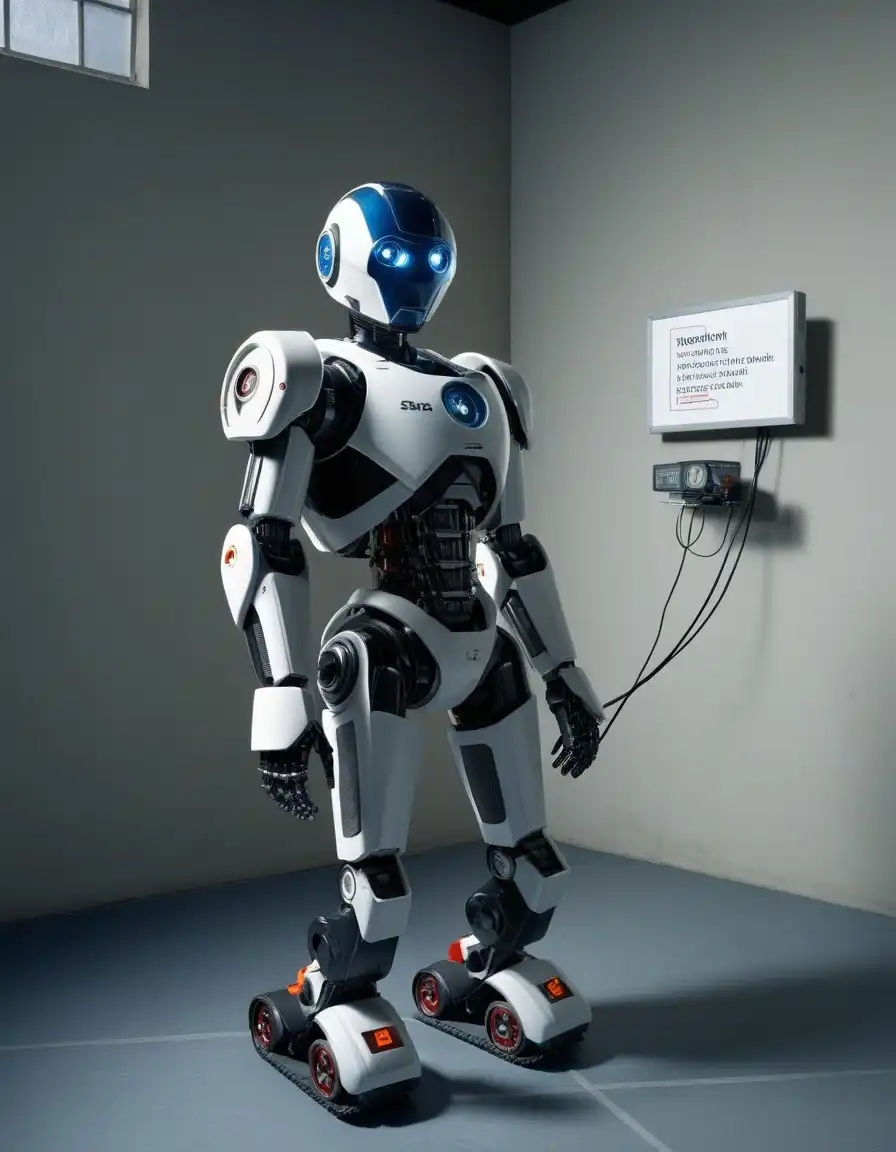 ReaPony image: A robot scientist trapped in an atom