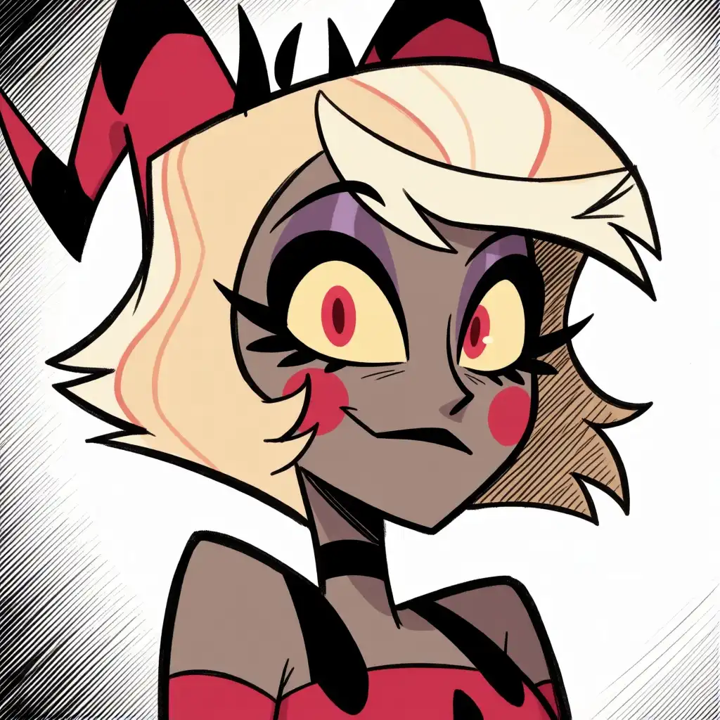 Arthemy Comics Krea2 image: hazbin hotel Emely from heaven