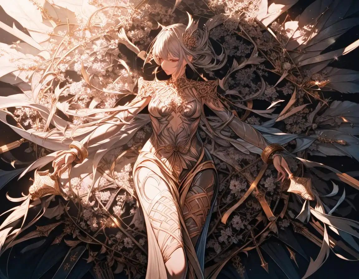 prompt two: The seductive interplay of light and shadow accentuates the curvaceous form, a scene of pure and unrestrained arousal.